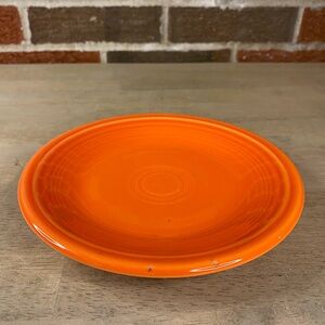 Vintage Orange Fiesta Salad Plate Approx 7 1/2"